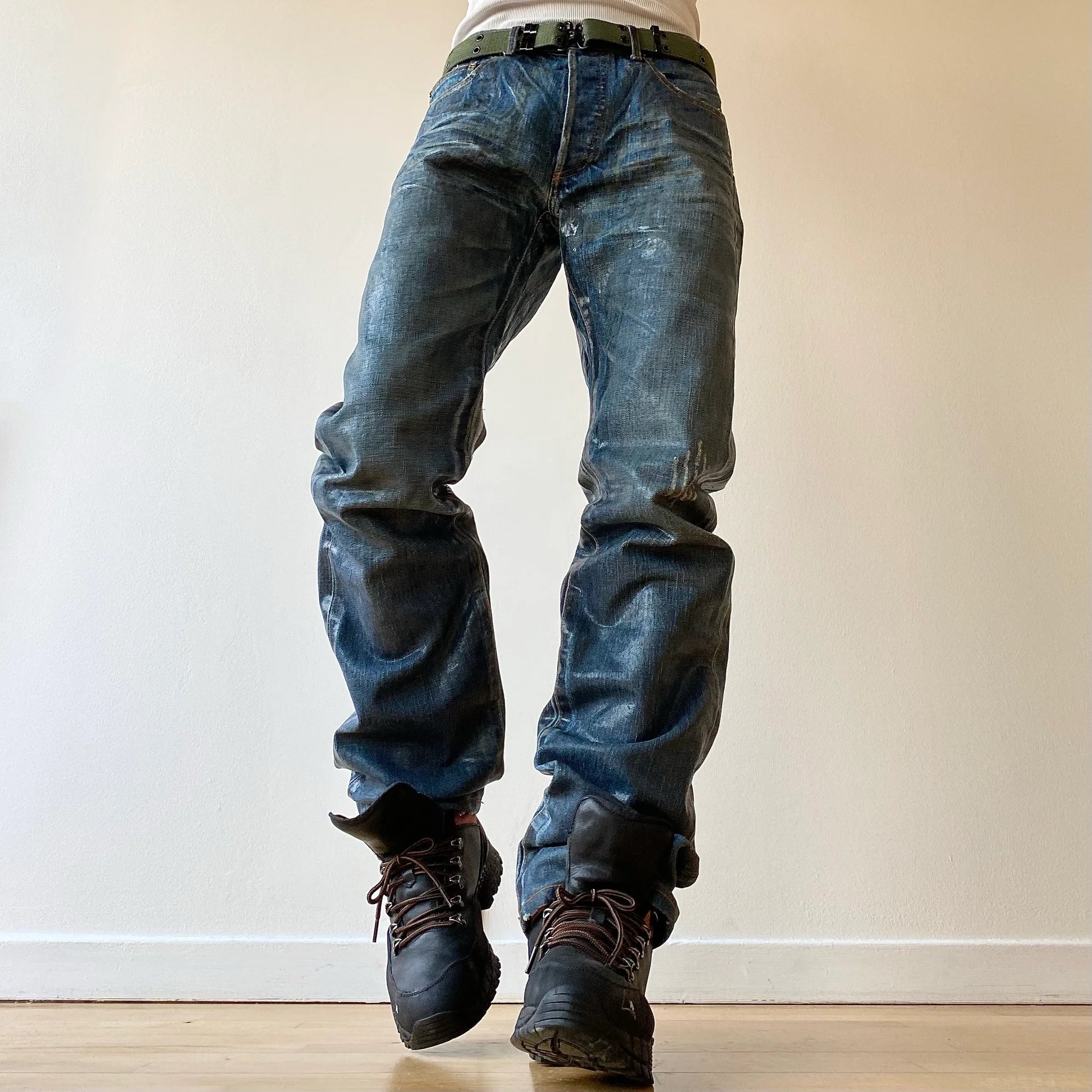 Coated Selvedge Denim